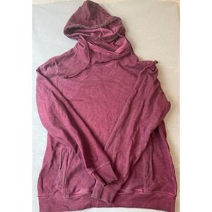 Decibel‎ hoodie mens XL oversized neck washed